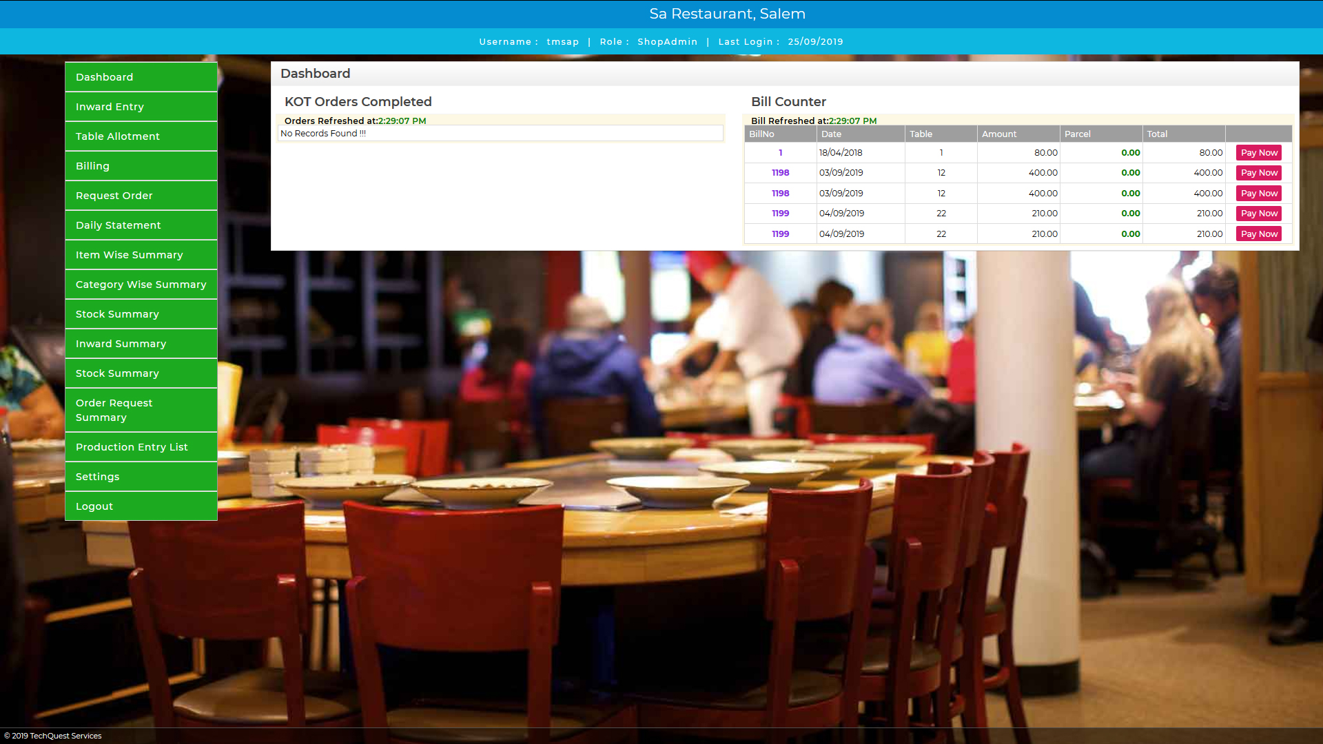 Restaurant Billing Software In Salem POS Software In Salem Coffee 